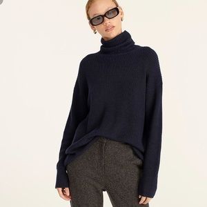 J.Crew Ribbed Cotton Cashmere Sweater